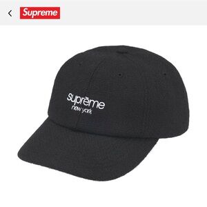 Supreme / Harris Tweed 6 Panel “Black” OS
